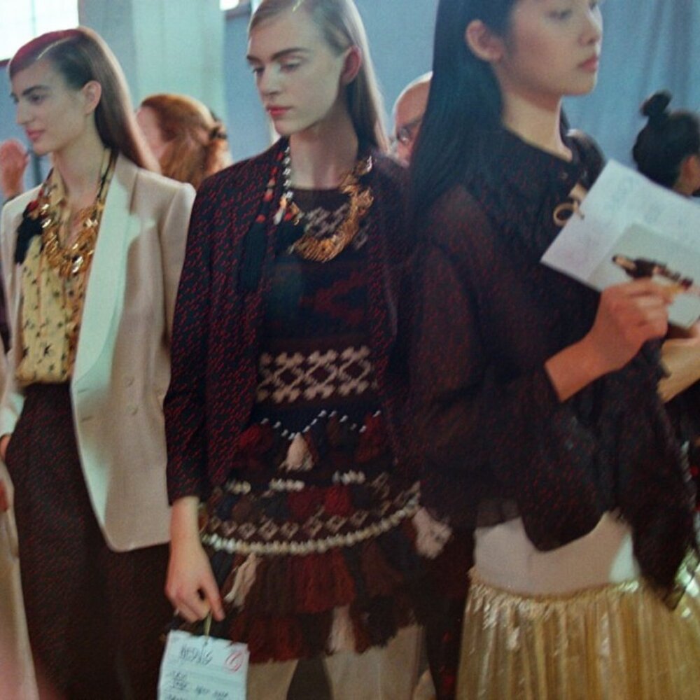 Dries Van Noten LN Runway Black Star Jacket Coat Blazer Sz 42 - Picture 2 of 9